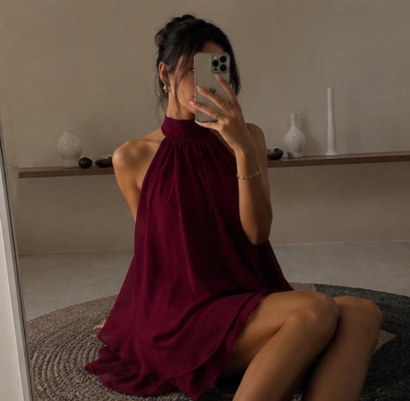 The Allure Halter Dress
