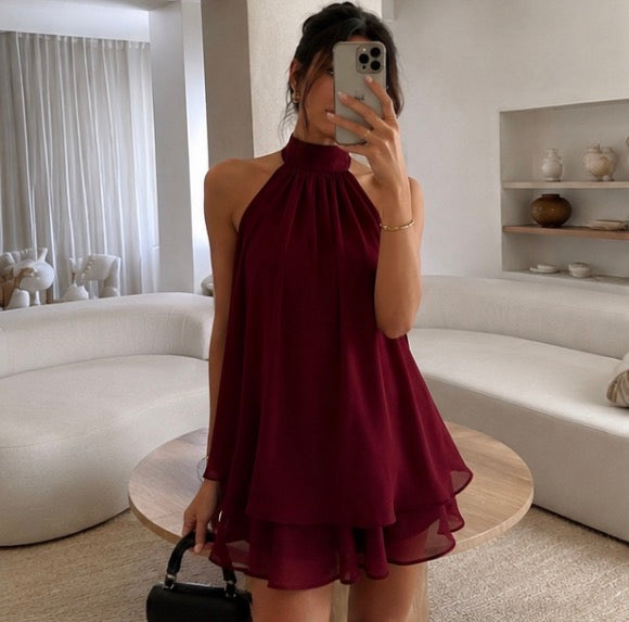 The Allure Halter Dress