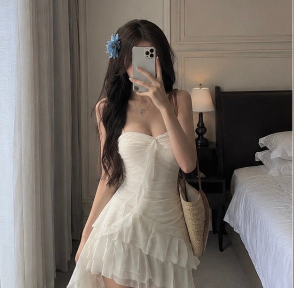 Elowen Draped Mini Dress