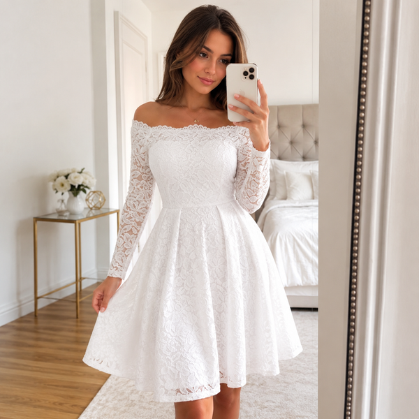 La robe en dentelle Elodie