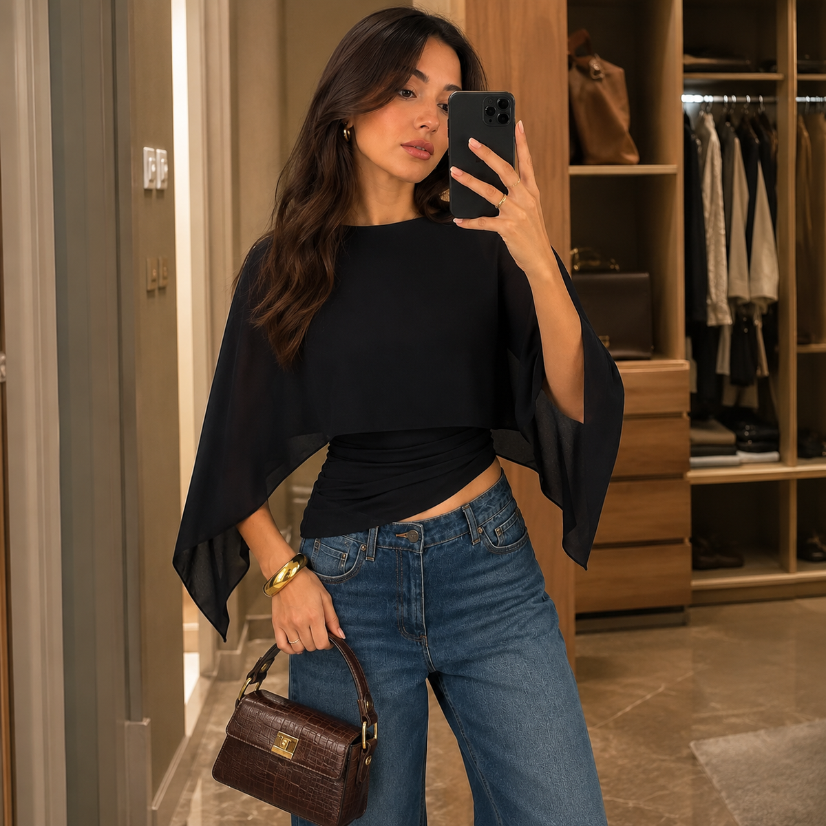 The Elara Draped Top
