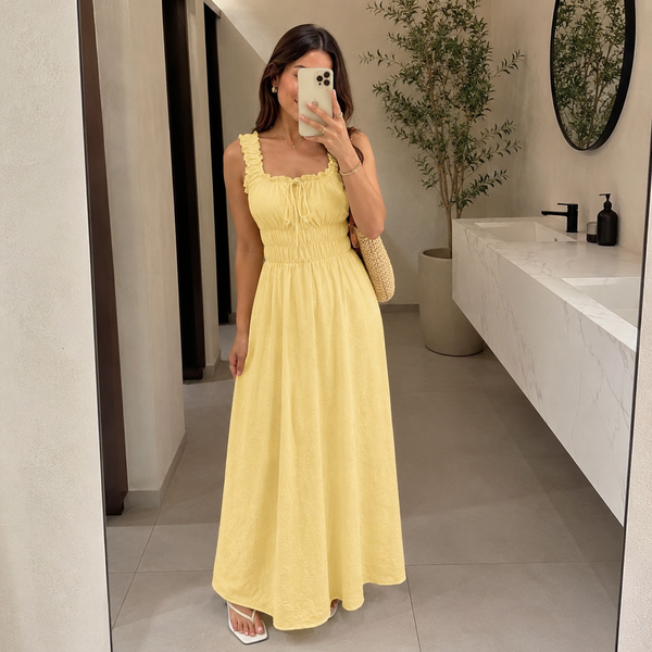 The Riviera Muse Maxi Dress