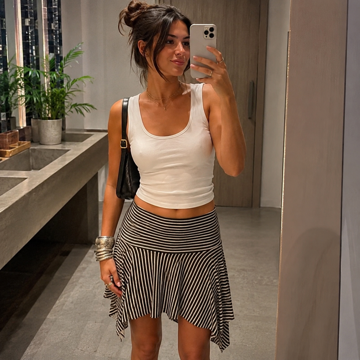 Asymmetric Muse Skirt