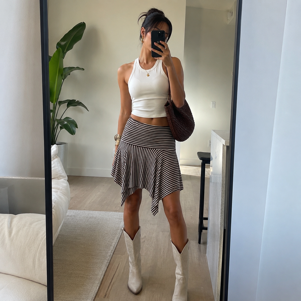 Asymmetric Muse Skirt