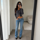 Ribbed Cropped Cardigan 2