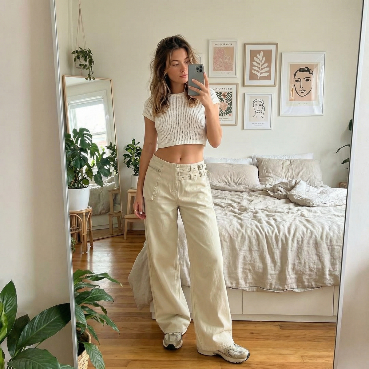 Effortless Chic High-Waisted Pants