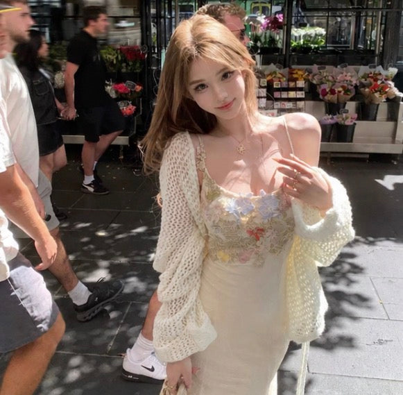 Floral Embellished Slip 3