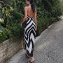 Geometric Halter Maxi 1