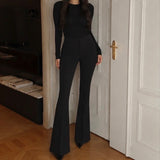Sculpted Flare Trousers 4