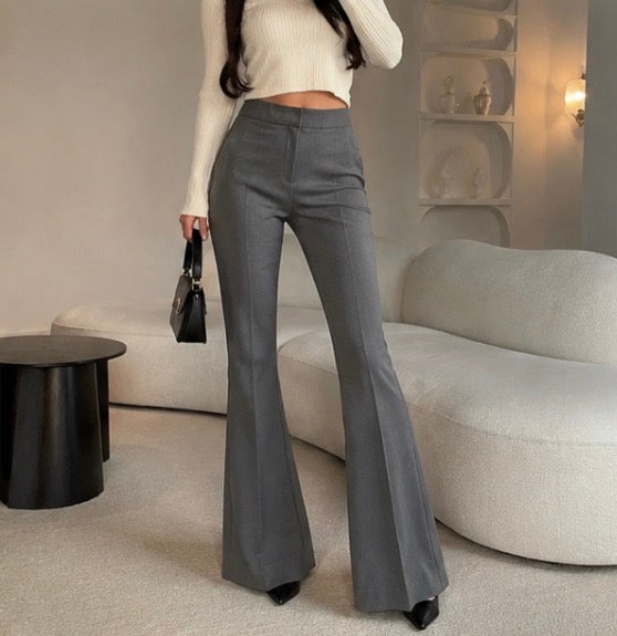 Sculpted Flare Trousers 3